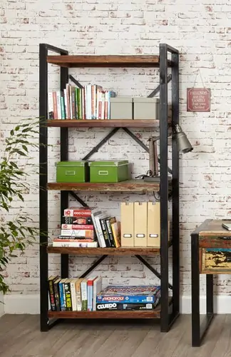 Urban Chic Large Open Bookcase IRF01B 01