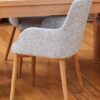 Mobel Oak Light Grey Chairs COR03M 02