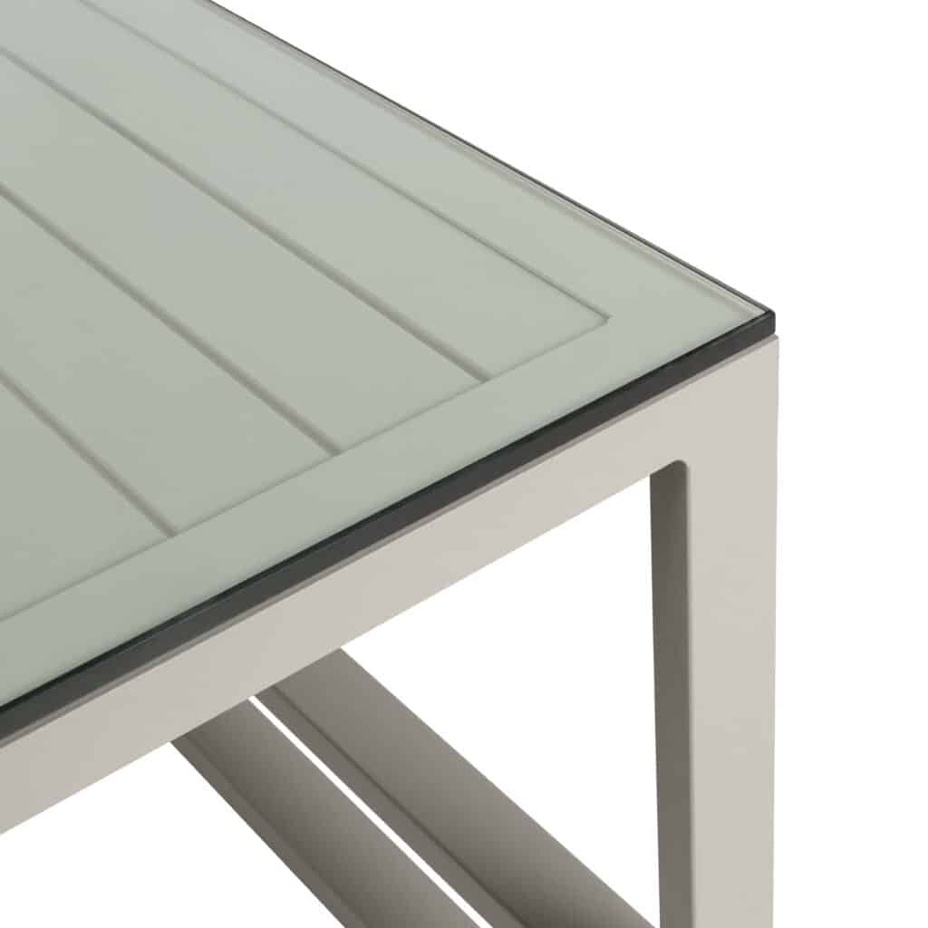 Del Mar Side Table - Grey with Plain Top - 3